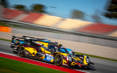 Premiers clichés des essais ELMS à Barcelone