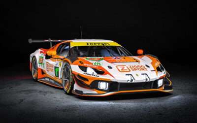 La Ferrari n°193 montre ses couleurs pour les 24 Heures du Mans