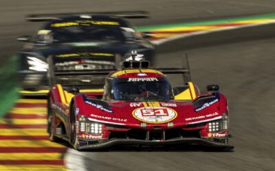 La passe de trois pour Ferrari qui réalise le doublé à Spa, Alpine sur le podium !