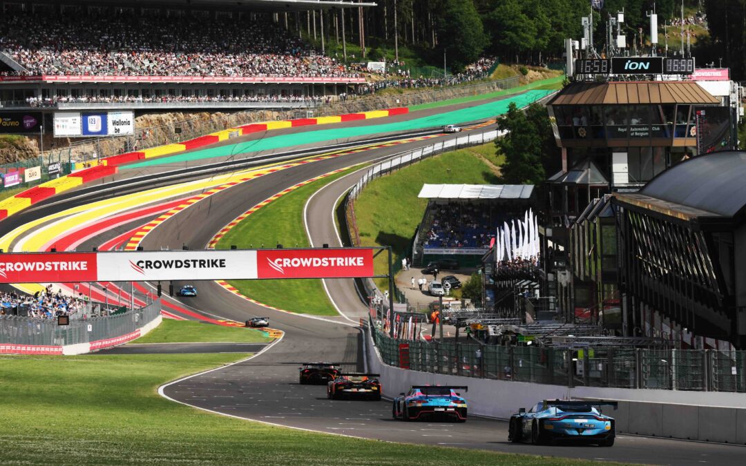 70 GT3 au départ des 24 Heures de Spa 2026