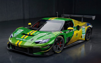 24H du Mans : Le Brésil à l&rsquo;honneur sur la Ferrari de Richard Mille AF Corse