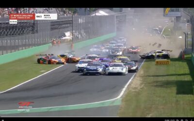 Énorme carambolage (encore) au départ des 3 Heures de Monza