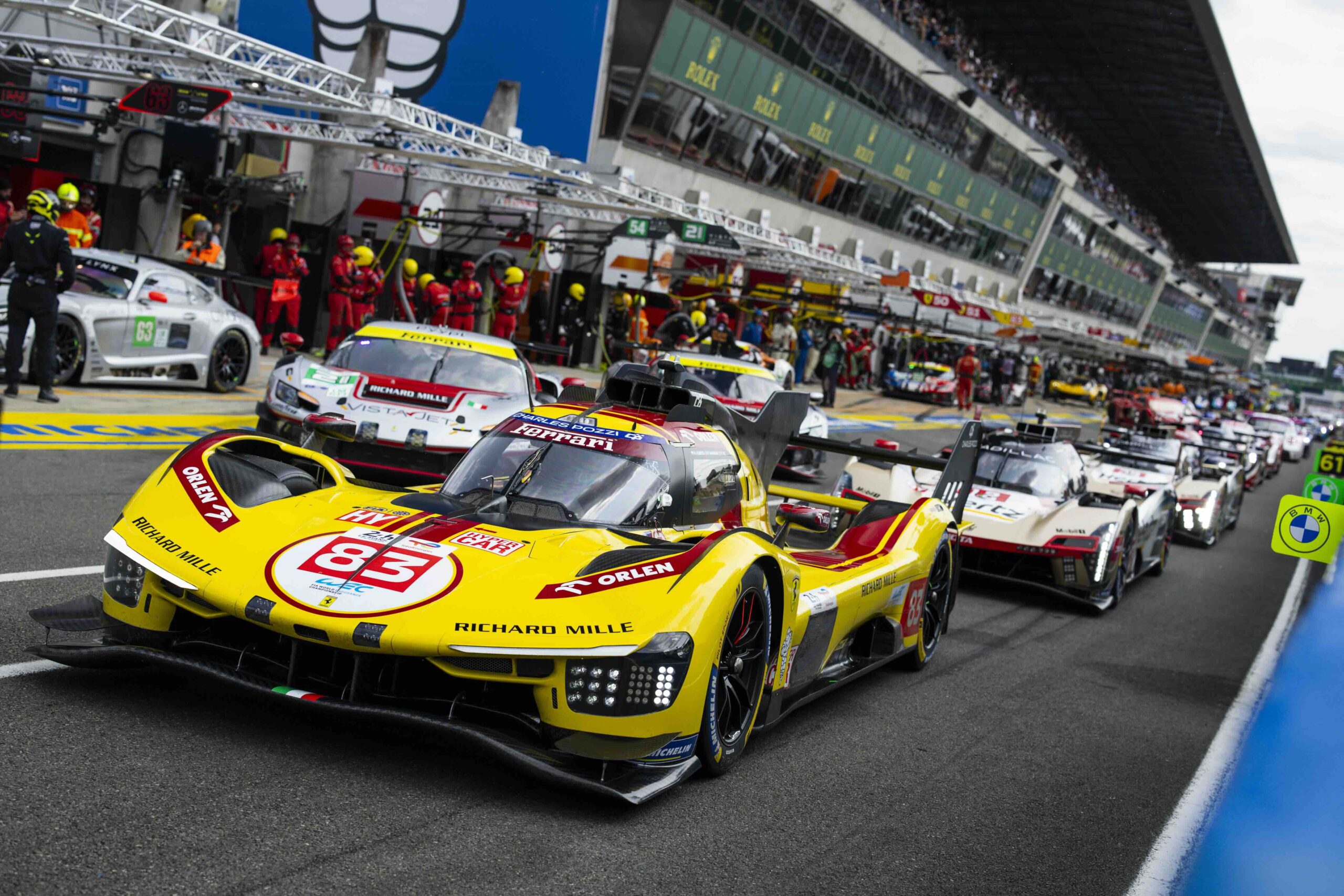 La répartition des 62 stands des 24 Heures du Mans 2026