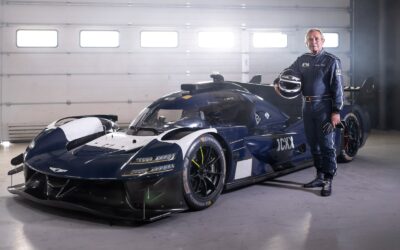Jacky Ickx a roulé au volant de la Genesis GMR-001 Hypercar