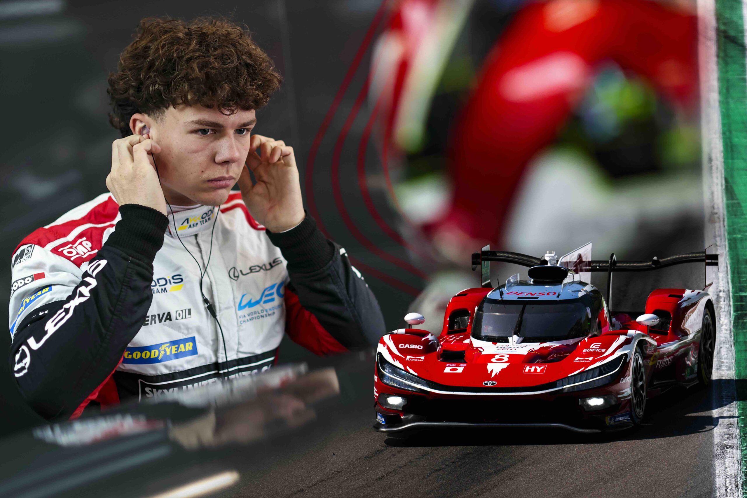 Esteban Masson roulera bien dans la Toyota TR010 Hybrid dimanche
