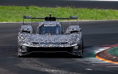 La Ferrari 499P « Evo 2027 » en piste à Monza