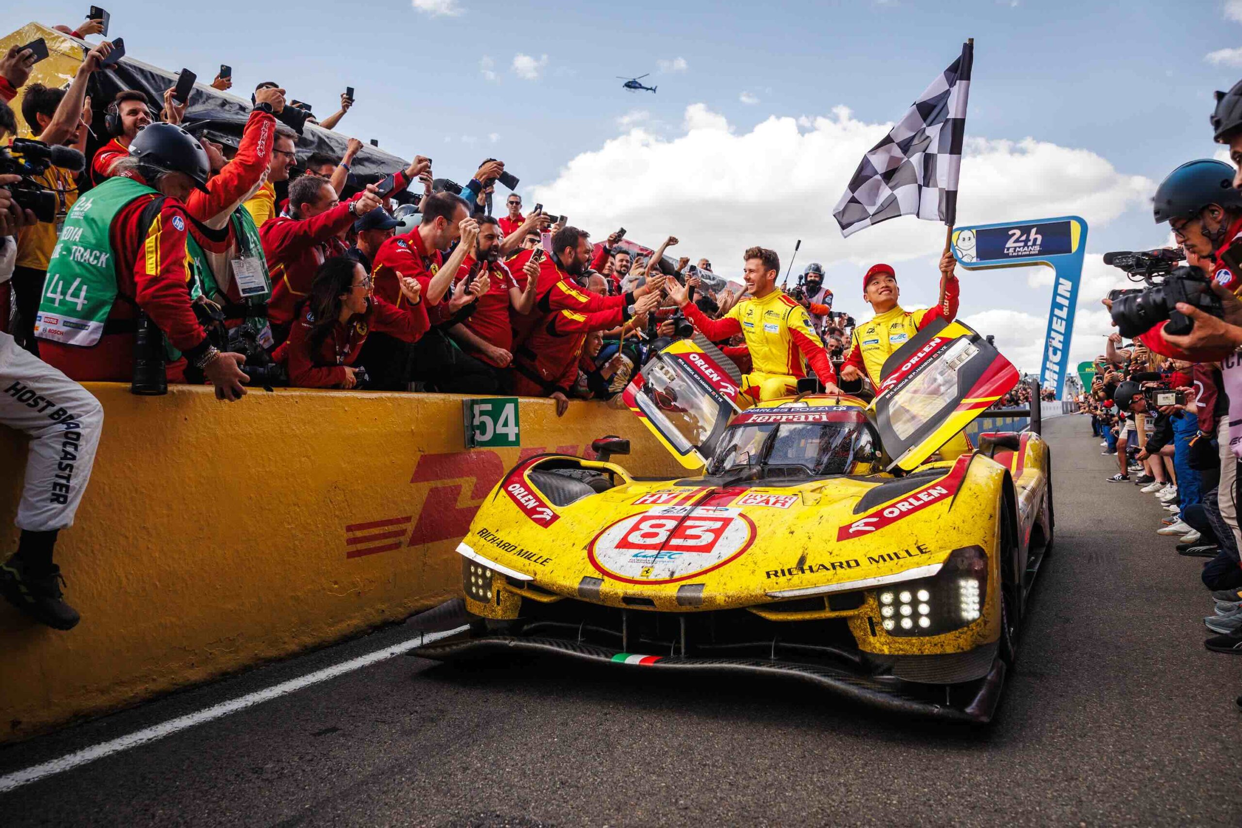 Retour gagnant au sommet de l’endurance en Hypercar (FIA WEC), présence renforcée en Grand Tourisme et programmes clients parmi les plus aboutis du sport automobile : Ferrari