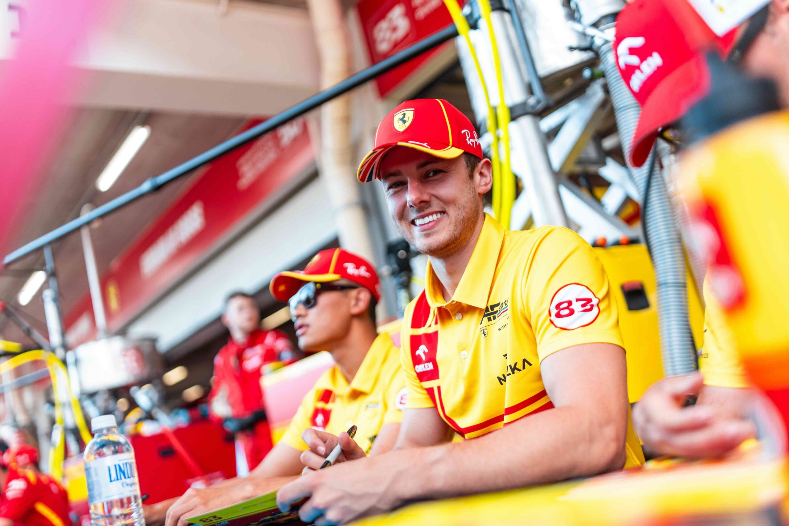 Ferrari prolonge l’aventure avec Phil Hanson Ferrari prolonge l'aventure avec Phil Hanson