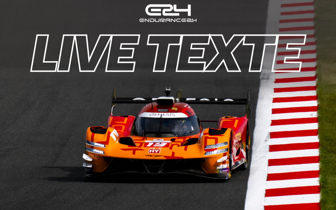 Suivez les 6 Heures de Fuji avec notre live texte intégral