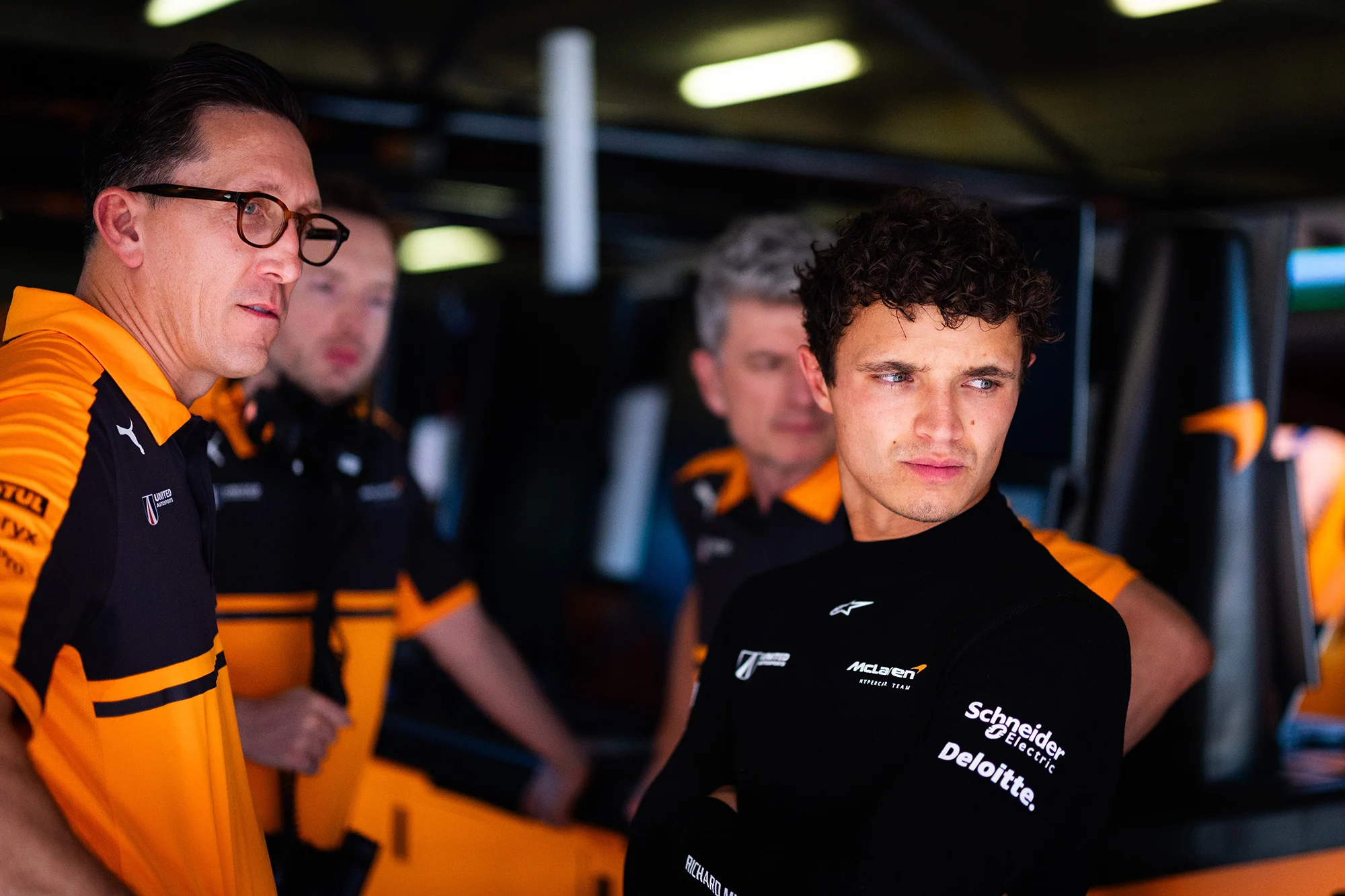 Entre deux Grand Prix, Lando Norris teste à nouveau la MCL-HY Entre deux Grand Prix, Lando Norris teste à nouveau la MCL-HY