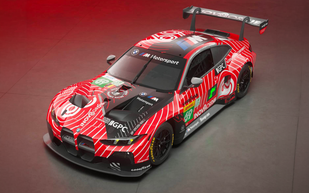 Une livrée aux couleurs de BASF pour la BMW n°69 du Team WRT à Barcelone