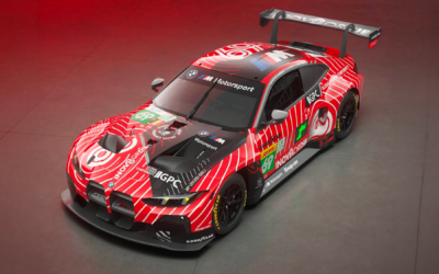 Une livrée aux couleurs de BASF pour la BMW n°69 du Team WRT à Barcelone