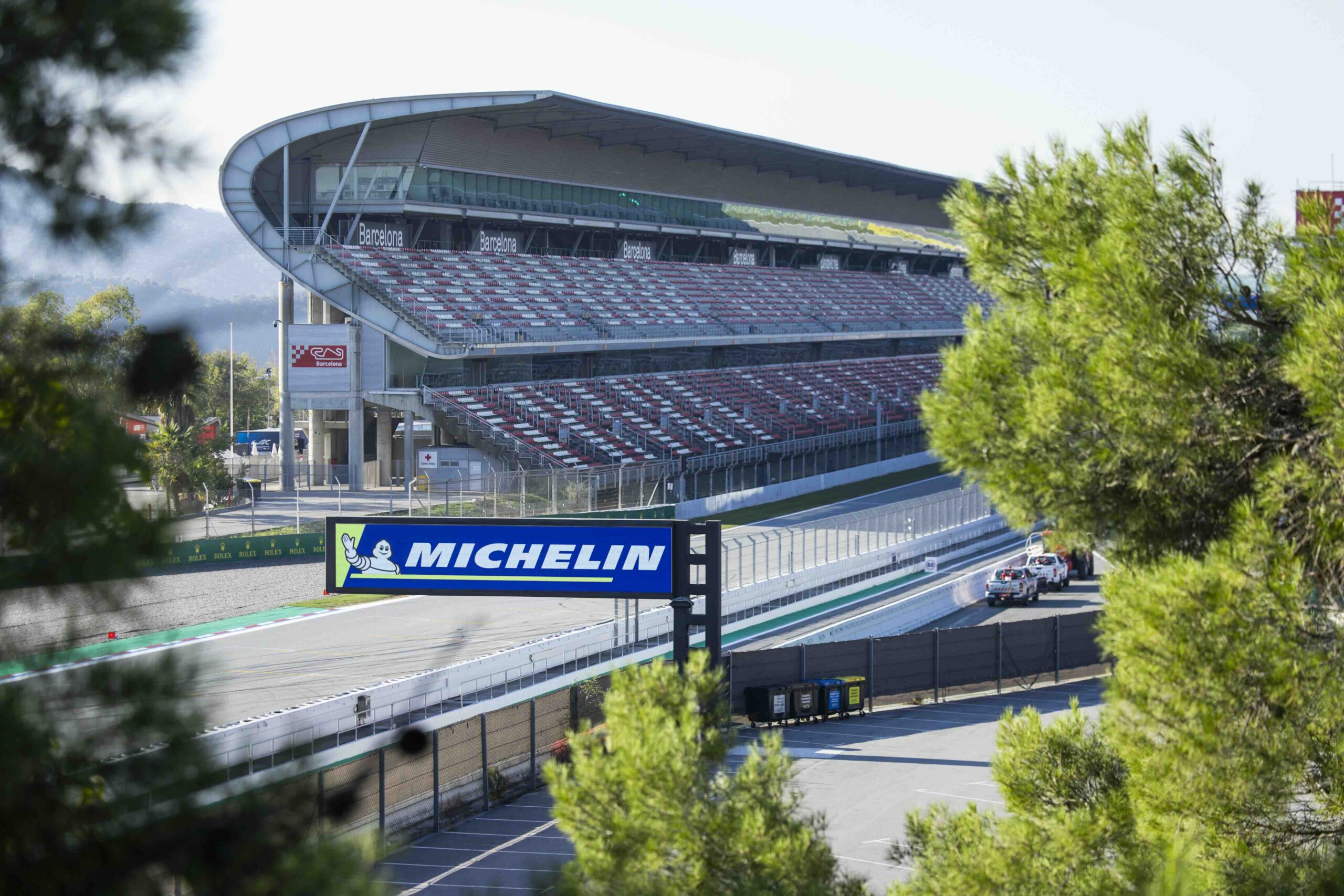 Michelin étrenne à Barcelone un nouveau pneu pluie